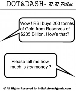 Cartoon 5 - RBI Gold Reserves